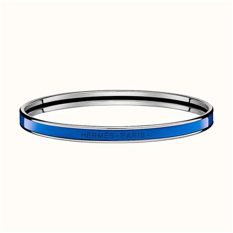 hermes bangle blue|authentic Hermes bangle.